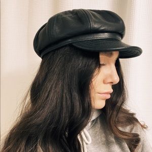 Genuine Leather Hat